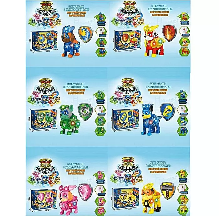 Герої "Щенячий Патруль" YX028/ PH028A/B/C/D/E/F оптом